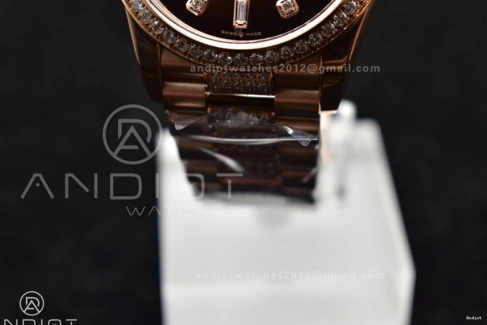 RG Bracelet A2836 DayDate 36 V2 Version Best BPF On President 0327